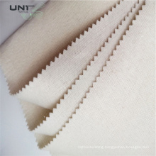 Top Quality China Factory Woven Interlining 100% Polyester Adhesive Tear Away Necktie Collar Fabric Interlining